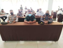 Jelang Pilkades Serentak, Danramil Jajaran Kodim 1203/Ktp Wilayah Kayong Utara Hadiri Rapat Koordinasi Dan Pembekalan