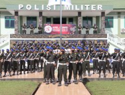 Puncak Peringatan HUT ke-76 Pomad, Pomdam XII/Tpr Gelar Syukuran dan Apel Corps