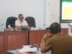 Ketua DPRD Ketapang M. Febriadi, S.Sos.,M.Si Pimpin Rapat Kerja Badan Anggaran DPRD Perubahan Tahun Anggaran 2022