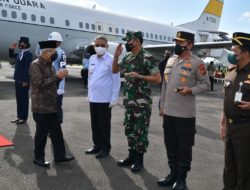 Pangdam XII/Tpr Sambut Kedatangan Wakil Presiden di Kalbar