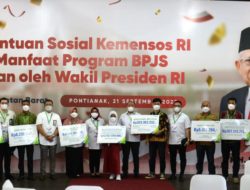 Pastikan 926 Anak Pekerja Tak Putus Sekolah, Wapres Serahkan Manfaat Beasiswa BPJS Ketenagakerjaan