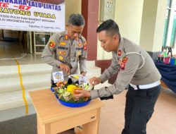 Hari Ulang Tahun Lalu Lintas Ke 67 Tahun, Polres Kayong Utara Gelar Syukuran