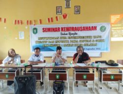 SMKN 1 Matan Hilir Selatan Mengadakan Kegiatan Seminar Wirausaha