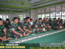 Peringati HUT Ke-77 Tentara Nasional Indonesia, Kodim 1203/Ktp Laksanakan Do’a Bersama