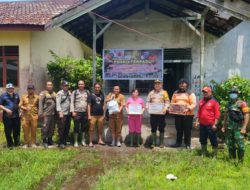 Polsek MHS Pembentuka Posko Terpadu Bencana Penanggulangan Banjir Desa Pelang