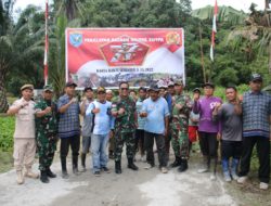 Jalin Kemanunggalan TNI – Rakyat, Paldam XII/Tpr Karya Bakti Bangun Jalan