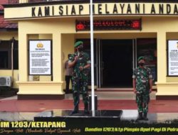 Dandim 1203/Ktp Pimpin Apel Pagi Di Polres Ketapang, Berikut Penjelasanya