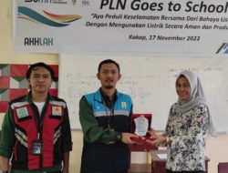 Edukasi Keselamatan Kelistrikan kepada Pelajar, PLN UP3 Pontianak Gelar  Program PLN Go To School