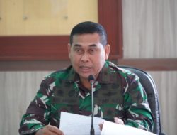 Kapok Sahli Pangdam XII/Tpr Buka Latihan Posko I Korem 102/Pjg