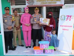 Cegah Stunting Kapolres Ketapang Pantau Kegiatan Poskesdes