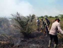 Polsek Pulau Maya Karimata Polres Kayong Utara , Polda Kalbar, Laksanakan giat Ground Check Hotspot Karhutla Hari Ke 3 di Desa Satai Lestari Kepulauan Maya dan Karimata Kab Kayong Utara Provinsi Kalbar.