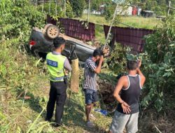 Kecelakaan Maut Mobil VS Sepeda Motor di Jalan Trans Kalimantan, Polisi : Lima Orang Korban dirawat Secara Intensife di Rumah Sakit Soedarso