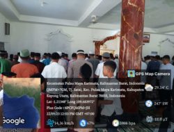 Personel Polsek Pulau Maya Karimata Laksanakan Pengamanan Sholat Jum’at