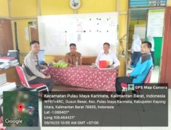 BHABINKAMTIBMAS MENSOSIALISASIKAN TERKAIT PENCEGAHAN TINDAKAN PERUNDUHAN (BULLYING) KE SEKOLAHAN YANG ADA DI KEC. PULAU MAYA