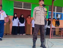 KEGIATAN SOSIALISASI OLEH BHABINKAMTIBMAS DESA DUSUN BESAR KECAMATAN PULAU MAYA, KAB KAYONG UTARA