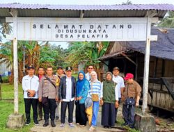 PEJABAT BUPATI KAYONG UTARA BERSAMA KAPOLSEK PULAU MAYA KARIMATA MELAKSANAKAN KEGIATAN KUNJUNGAN KERJA PJ BUPATI KAYONG UTARA*