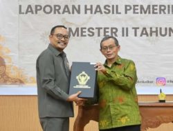 Ketua DPRD Ketapang Terima LHP Kinerja Semester II Dari BPK Perwakilan Provinsi Kalimantan Barat