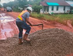 Inisiatif Perusahaan PT. SPI Memperbaiki Jalan Rusak demi Keamanan dan Kepedulian