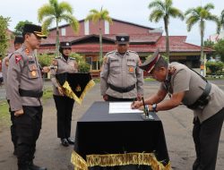 Kapolres Ketapang Pimpin Serah Terima Jabatan Di Lingkungan Polres Ketapang