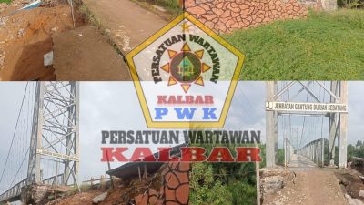 Berkali-Kali Telan Korban Jembatan Gantung Durian Sebatang Belum Tersentuh Perbaikan