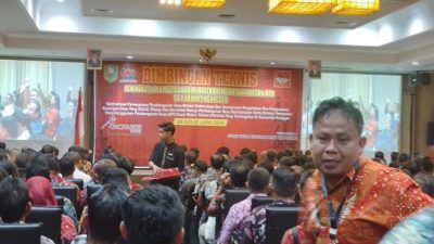 Unsur Pemdes Kab Sanggau Mendapatkan Bimtek Tentang Pengelolaan Keuangan yang Baik