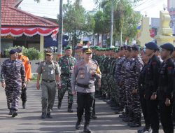 Apel Gelar Pasukan Operasi Mantap Praja, Polres Ketapang Siap Amankan Tahapan Pemilukada 2024