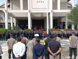 Satgas OMP Kapuas Polda Kalbar Amankan Pelantikan Anggota DPRD Provinsi Kalbar