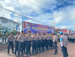 Patroli Dit Samapta Polda Kalbar Jaga Situasi Aman di Kapuas Hulu Jelang Pilkada