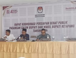 KPU Ketapang Adakan Rapat Koordinasi Persiapan Debat Publik Calon Bupati Dan Wakil Bupati Ketapang