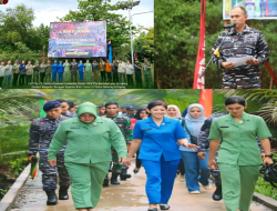 HUT Ke-79 Tentara Nasional Indonesia, Kodim 1203/Ktp Bersama Lanal Ketapang Kembali Mengelar Beragam Kegiatan Bakti Sosial Di Pantai Celincing Ketapang.